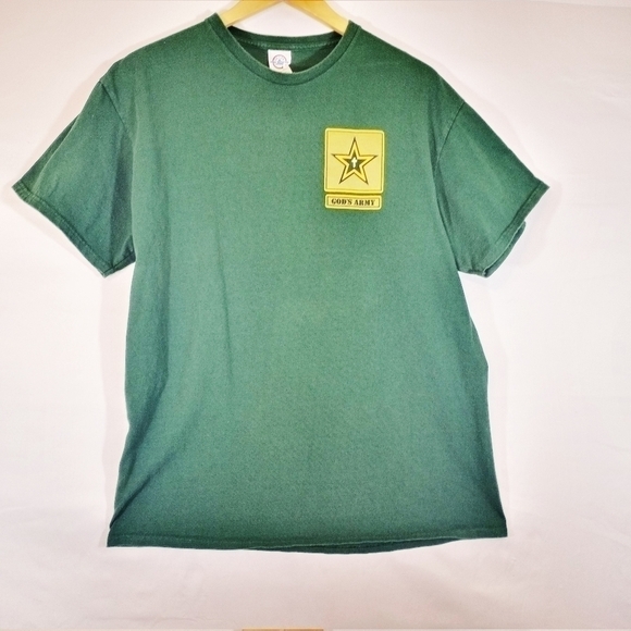𝅺god's Army Logo T Shirt Size Large - Picture 1 of 5
